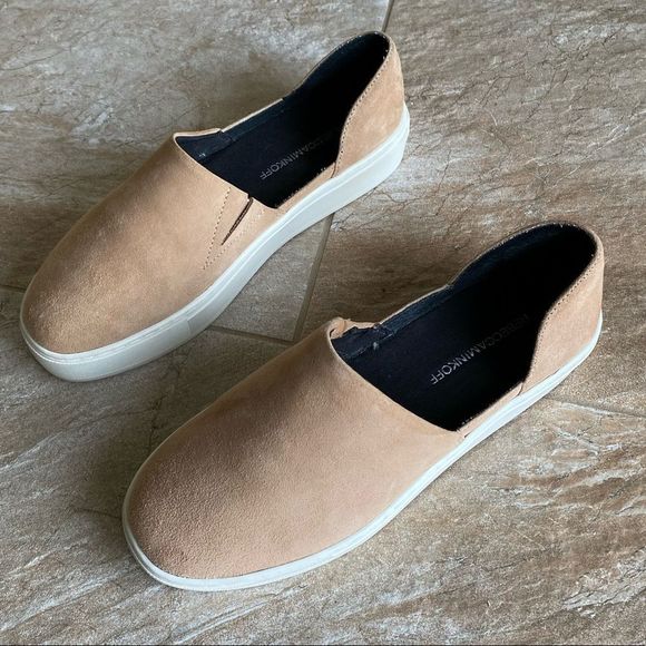 REBECCA MINKOFF Nana Platform Sahara Suede Slip On - Picture 6 of 12